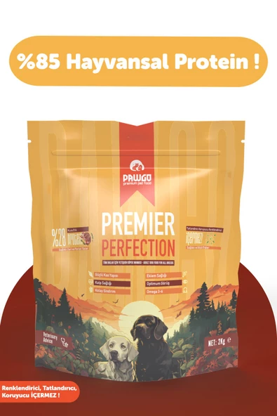 Pawgo Premier Perfection 2 Kg Kuzu Etli Yetişkin Köpek Maması