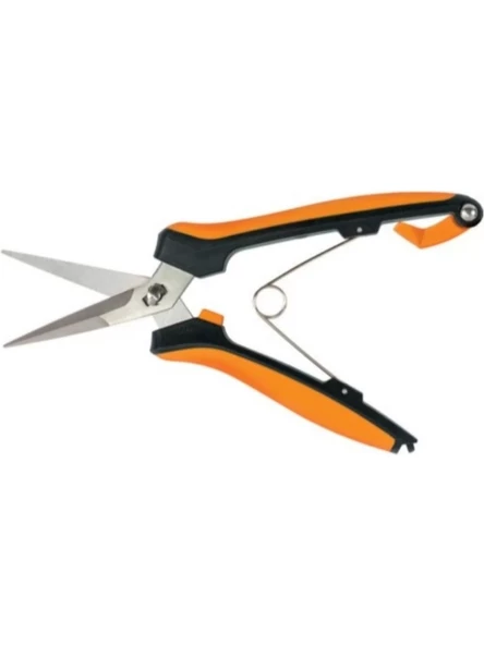 Fiskars 1063325 SP-160 Bitki ve Meyve Hasat Makası Eğik Uçlu