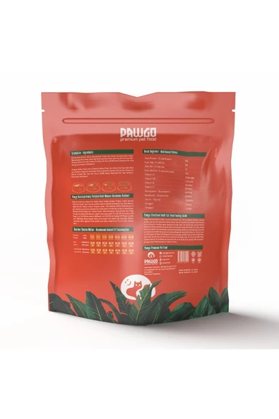 Pawgo Salmon Supreme 2 Kg Sterilised Hypoallergenic Kısırlaştırılmış Somon Balıklı Premium Kedi Maması - 5