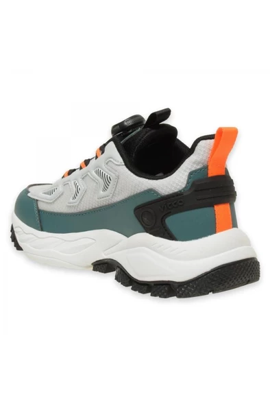 Vicco Bard 869.F24K.474 Unisex Çocuk Spor AYakkabı Yeşil 31-35 - 4