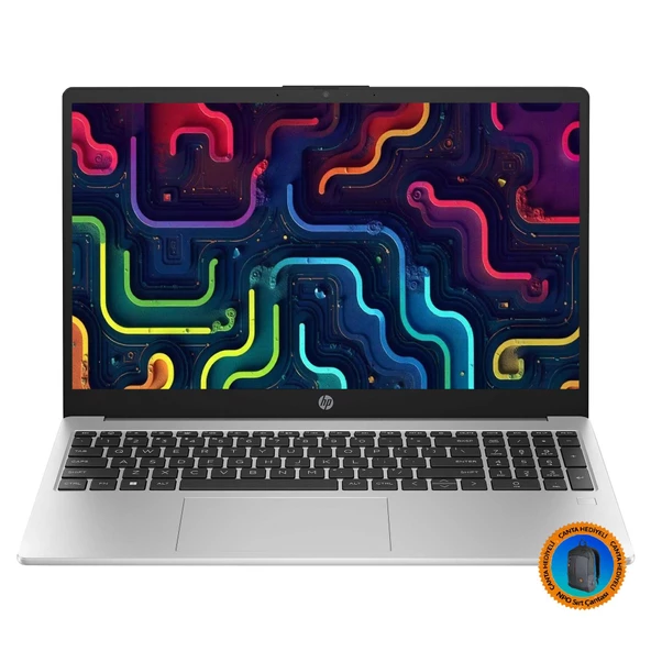 HP 250 G10 9G1E6ET13 i7-1355U 32GB 512SSD 15.6" FHD W11P Dizüstü Bilgisayar-CNT014 - 2