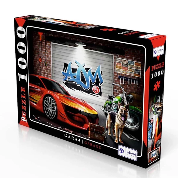 Garaj 1000 Parça Puzzle - 2