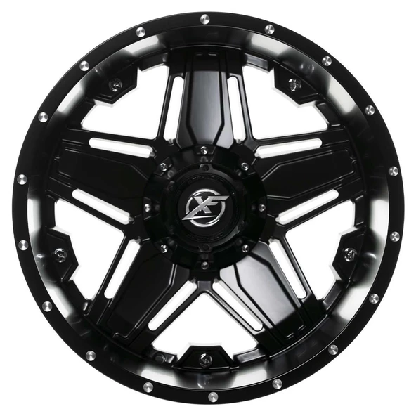 EMR-223-01 12.0x20" -6x139.7 ET-44 110 Matt Black Jant (4 Adet) - 2