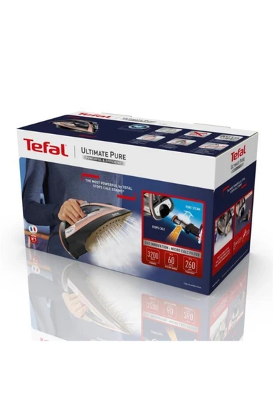 Tefal Fv9845 Ultimate Pure 3200 W Buharlı Ütü - 3