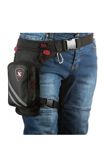 TEX 43 MİNİ MOTOSİKLET BACAK ÇANTASI BEL ÇANTASI