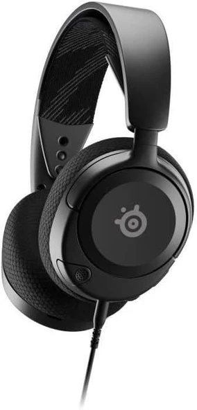 SteelSeries Arctis Nova 1 Siyah Kablolu Mikrofonlu Kulak Üstü Oyuncu Kulaklığı - Teşhir ürün görseli 1