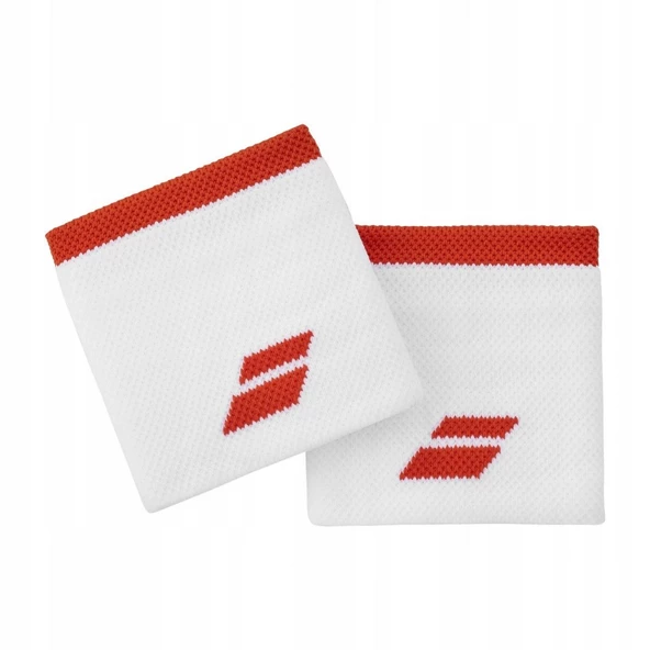Babolat Logo Beyaz Pembe Tenis Bileklik 5US18261-1016