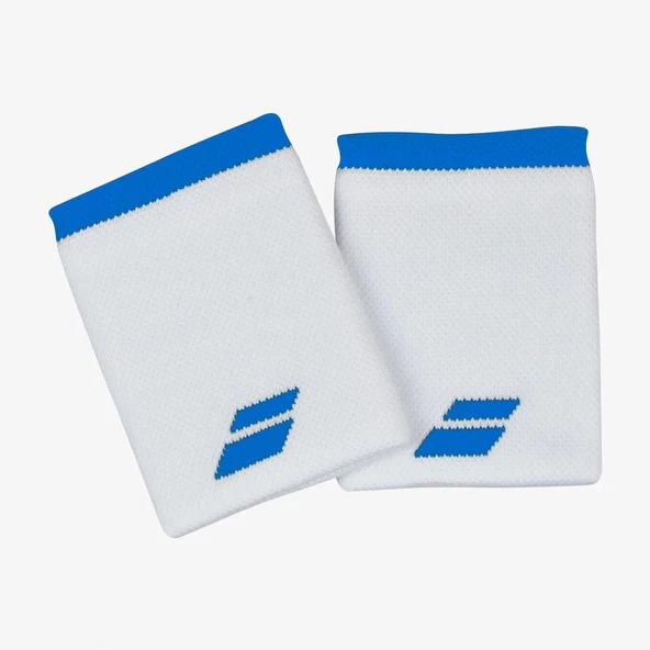 Babolat Logo Jumbo Beyaz Mavi Tenis Bileklik 5UA1262-1030