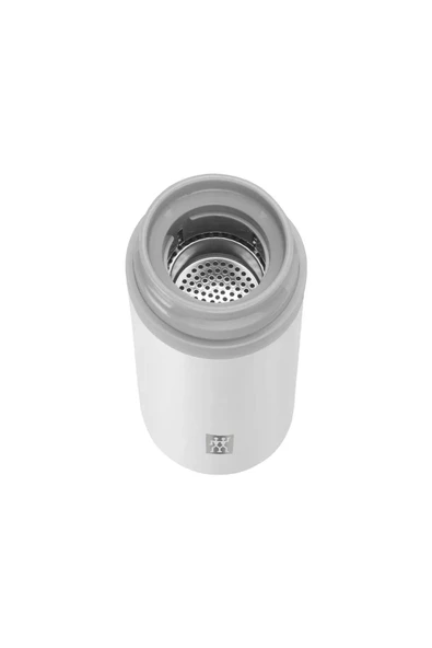 Süzgeçli Termos 0.42 L Beyaz - 3