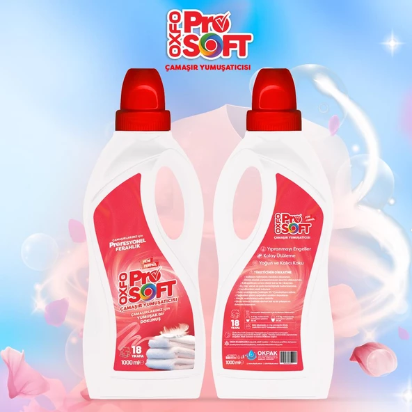 Soft Çamaşır Yumuşatıcısı Yeni Ve Güçlü Formulü İle 1000ml 18 Yıkama - 4