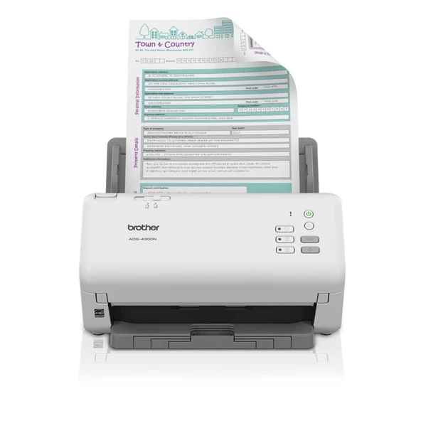 Brother ADS-4300N Masaüstü Doküman Tarayıcı - 2