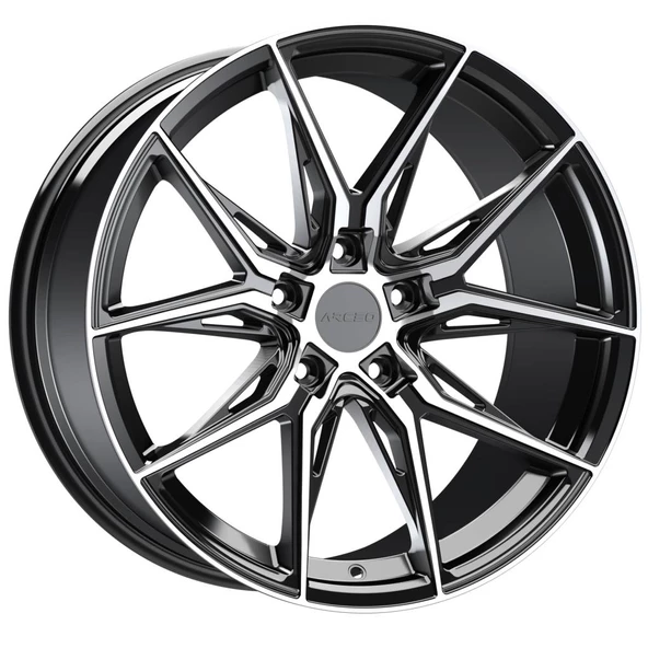 Marseille ARC-19177-12 9.5x19"-5x112 ET40 73.1 Black Diamond Jant (4 Adet)