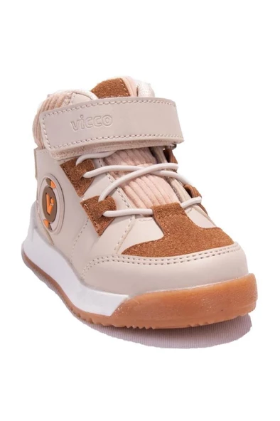 Vicco Hippi 946.P24K.413 Anatomik Taban Unisex Çocuk Bot Bej 26-30 - 2