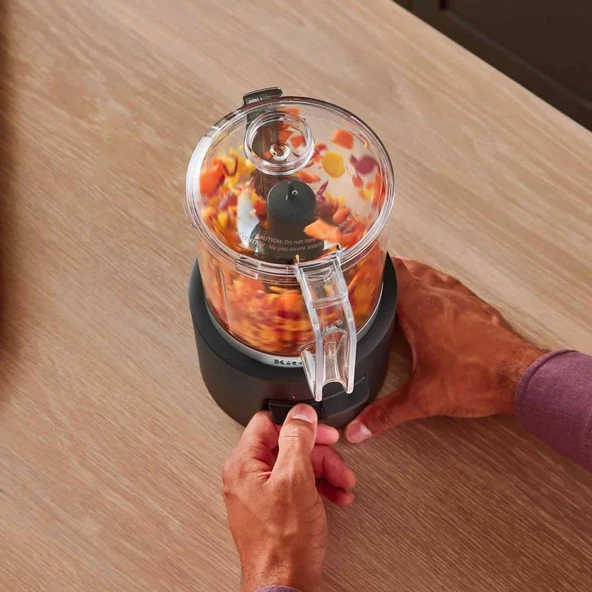 KitchenAid Go 5KFCR500BM Kablosuz Serisi Mini Mutfak Robotu - Batarya Hariç - 5