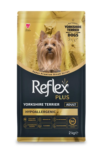 Reflex Plus Yorkshire Terrier Yetişkin Köpek Maması 2 Kg