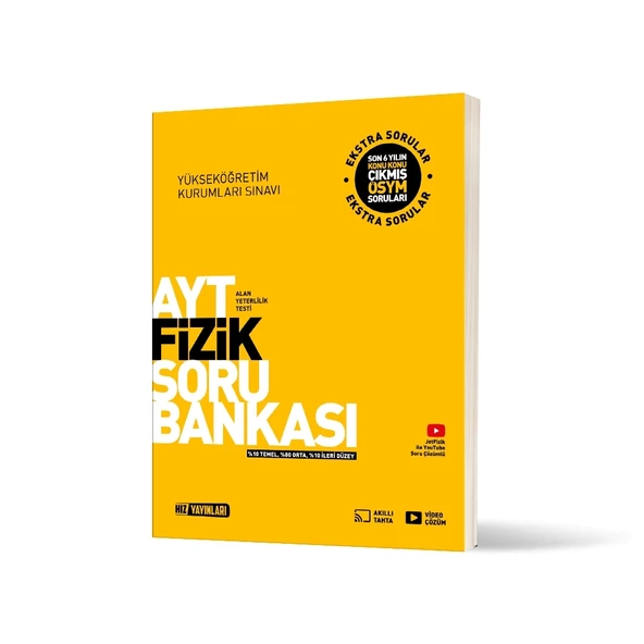 Hız Yayınları Ayt Fizik Soru Bankası Yeni