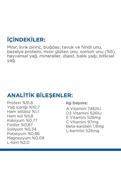 Hill's Somonlu Kısırlaştırılmış Yetişkin Kedi Maması 1.5kg - 5