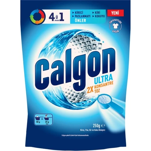 CALGON 4 in1 250GR KİREÇ ÖNLEYİCİ TOZ