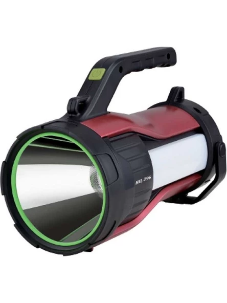 Gold Orion OR-T96 30W Güçlü LED El Feneri - IP67 Su Geçirmez, 3600MAH Powerbank, Çoklu Aydınlatma Modlar - 6