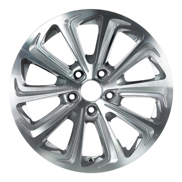 EMR-G690-87 7.0x16" -4x108 ET25 65.1 Silver Diamond Jant (4 Adet) - 2