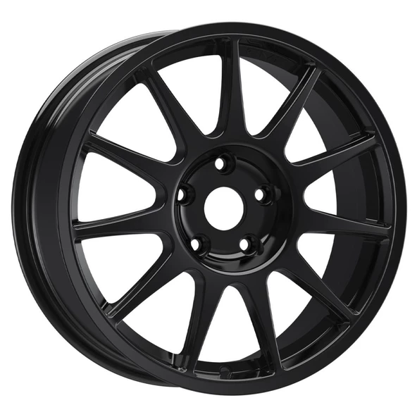 EMR-DY1317-38 7.0x17" -5x100 ET35 73.1 Black Jant (4 Adet)