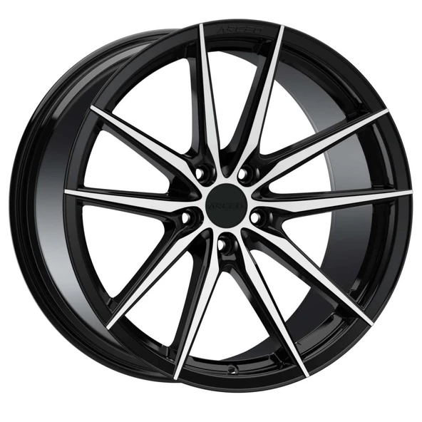 ARC-19190-19 8.5x19"-5x120 ET30 72.6 Black Diamond Jant (4 Adet)