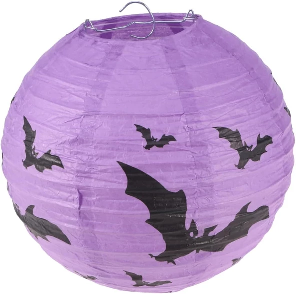 Halloween Japon Feneri 30 cm Yarasa ürün görseli 1