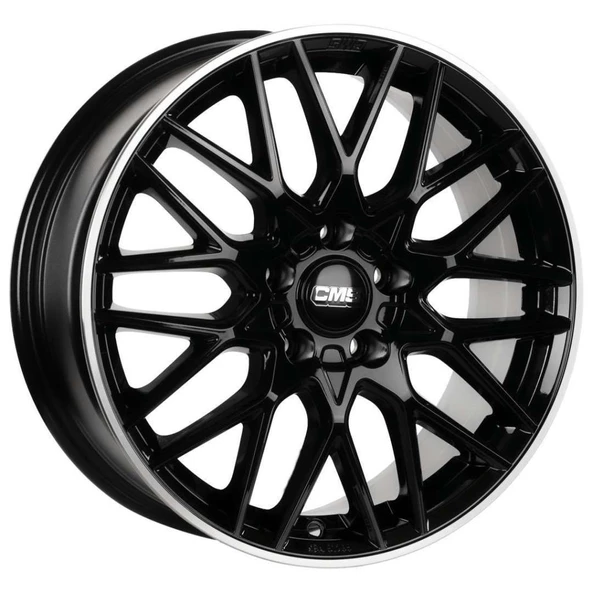 CMS-1062-04 7.0x17"-4x100 ET35 67.2 Diamond Rim Black Gloss Jant (4 Adet)