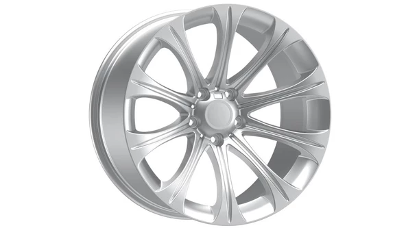 EMR-19175-2-02 10.0x19" -5x120 ET20 72.6 Silver Jant (4 Adet)
