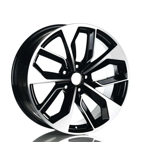 EMR-A162-01 8.0x18"-5x112 ET35 66.45 Black Diamond Jant (4 Adet)