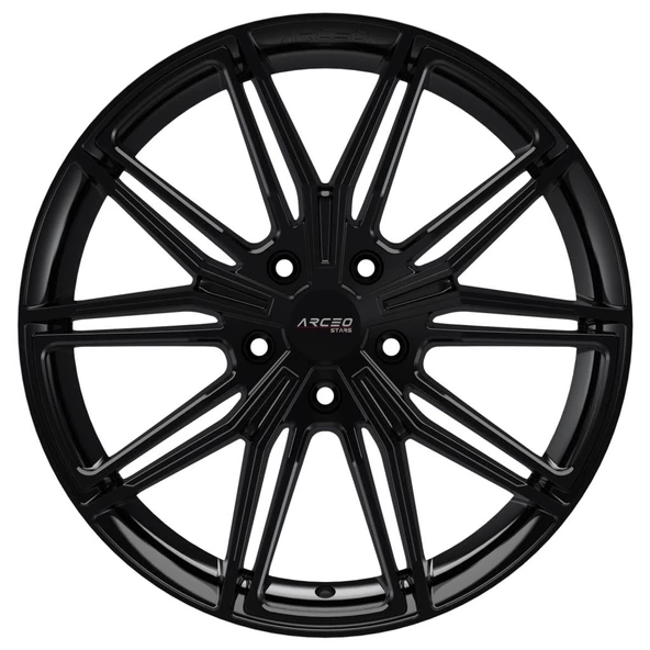 ARCEO-ASW05-15 8.0x19" -5x108 ET40 73,1 Gloss Black Jant (4 Adet)