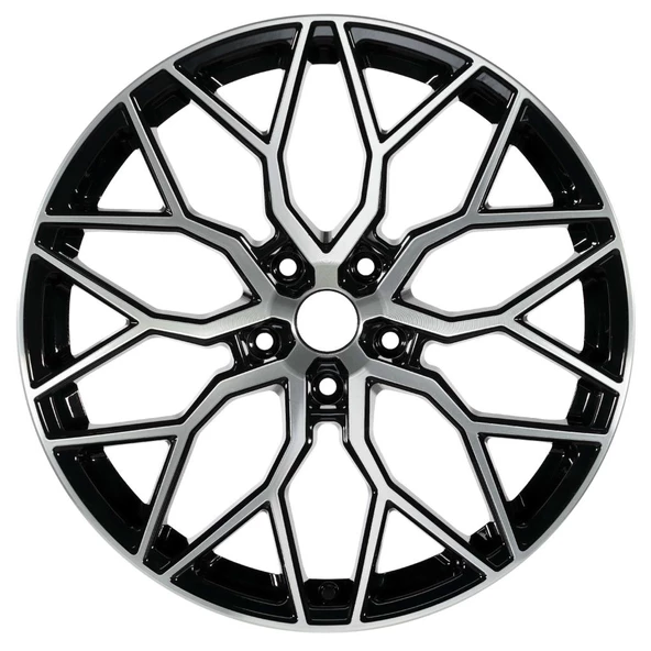 EMR-A367-02 10.0x20" -5x112 ET42 73.1 Black Diamond Jant (4 Adet) - Resim 2