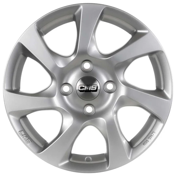 CMS-1059-03 6.0x15" -4x108 ET45 63.4 Silver Jant (4 Adet)