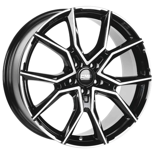 CMS-1399-03 8.0x19"-5x112 ET50 57.1 Diamond Black Gloss Jant (4 Adet)