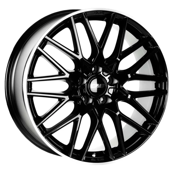 CMS-1064-04 8.0x19" -5x120 ET52 65.1 Diamond Rim Black Gloss Jant (4 Adet)