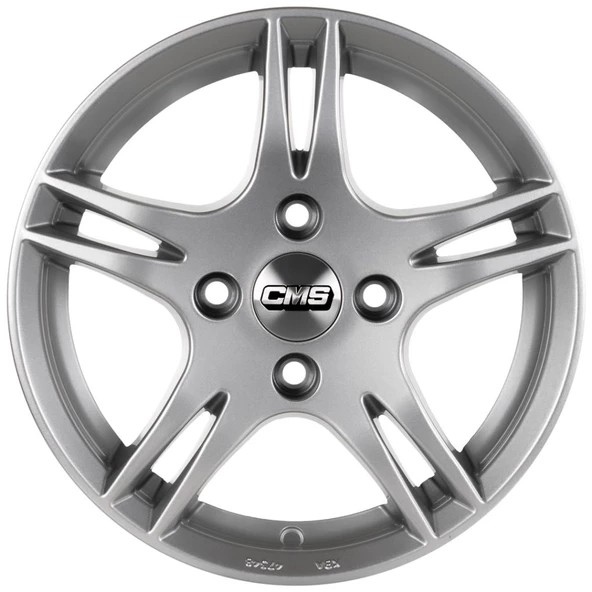 CMS-384-01 6.5x15" -4x100 ET35 67.2 Silver Jant (4 Adet)