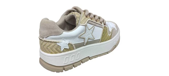 GUJA 24K343 KALIN TABAN YILDIZ DETAYLI KADIN SPOR AYAKKABI - Resim 7