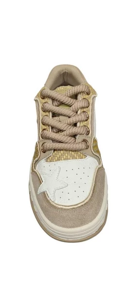 GUJA 24K343 KALIN TABAN YILDIZ DETAYLI KADIN SPOR AYAKKABI - Resim 6