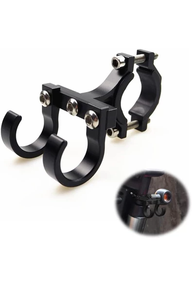 Xbyc 2147 Bisiklet Elektrikli Motosiklet Ve Scooter Alüminyum Gidon Eşya Taşıma Kancası - Resim 2