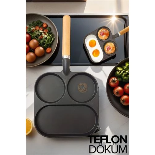 ModaCar Teflon Döküm Omlet Tavası Kvasnicka Design