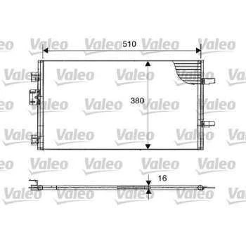 KLIMA KONDANSER CLIO II 1.5 DCI 01-08 - VALEO 817602