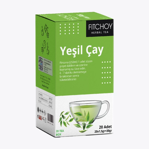 Fitchoy  Yeşil Çay 20 Adet