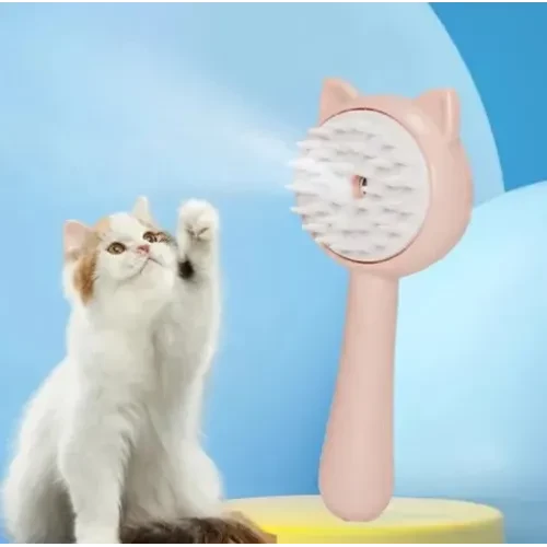 Kedi ve Köpekler İçin Buharlı Masaj Tarağı - 4