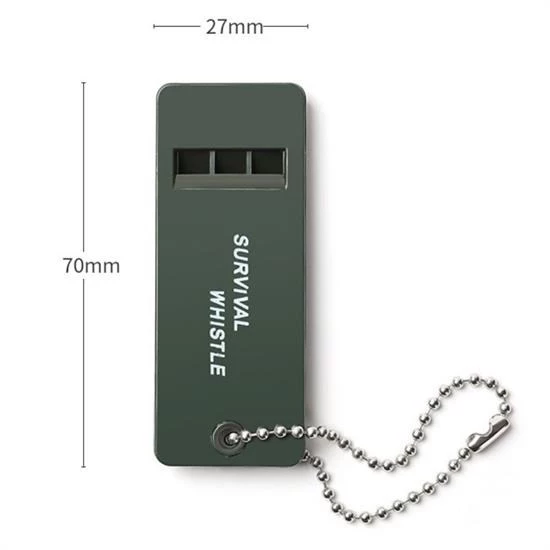 Kamp Outdoor Yaşam Yüksek Sesli Acil Durum Survival Plastik Düdük - 4