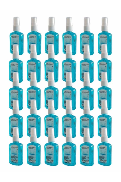 Aqua ( Okyanus ) Kolonyası -50 ml Sprey - (PET ŞİŞE) 30 Adet - 1