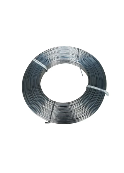 Galvaniz Çit Germe (Gergi) Teli 3 mm Kalınlığında 2,50 Kg, (Yaklaşık 50 metre)