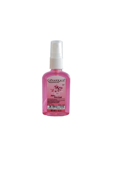 Japon Kiraz Çiçeği Kolonyası -50 ml Sprey - (PET ŞİŞE) 30 Adet - 2