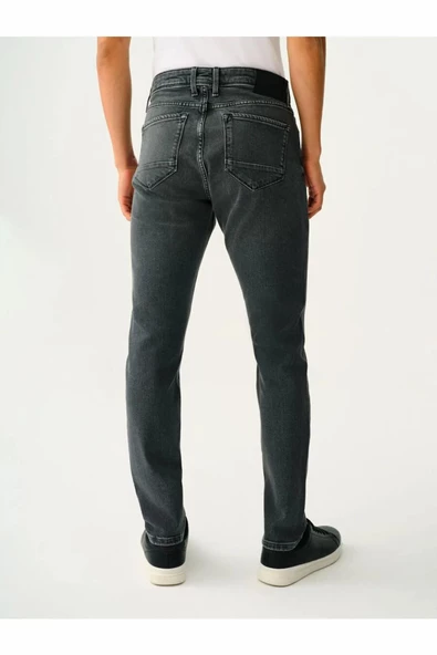 Loft Ricardo Smoked Grey Wash Erkek Jean Pantolon LF2037010 - Resim 3