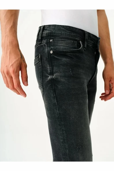 Loft Kort Wash Erkek Jean Pantolon LF2032701 - 6