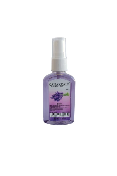Lavanta Kolonyası -50 ml Sprey - (PET ŞİŞE) 30 Adet - 2